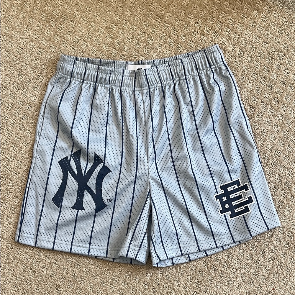 Eric Emanuel Yankee Athletic Shorts